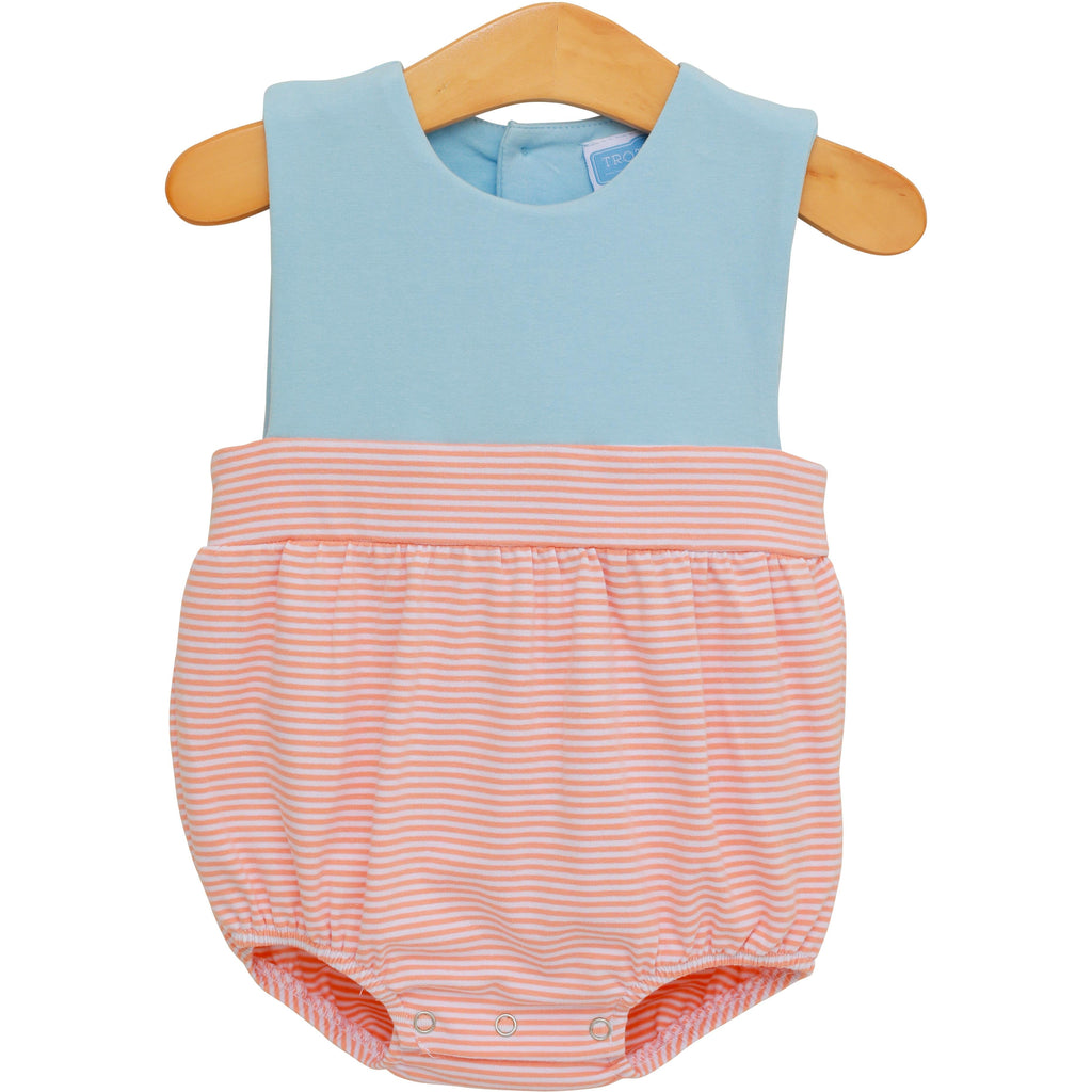Thomas Bubble in Coral Stripe and Light Blue PRE-ORDER