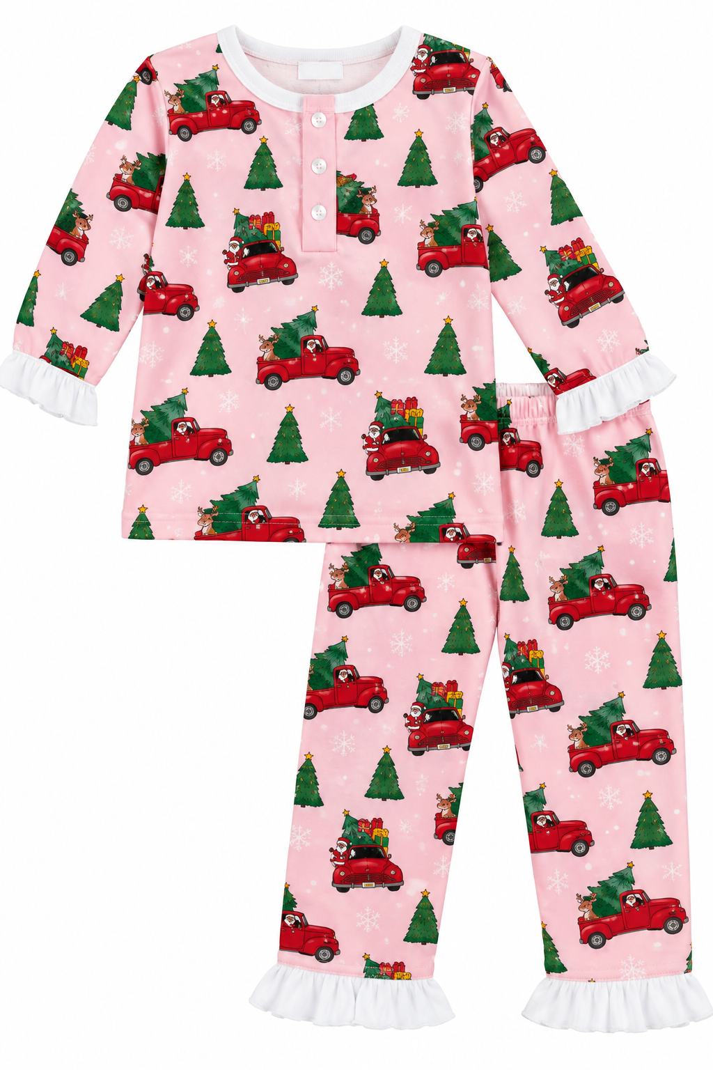 Christmas Tree Girl Pajama