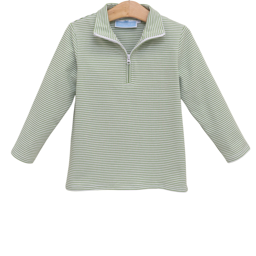 Tucker Pullover Green Stripe PRE-ORDER