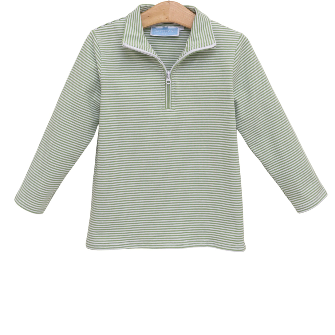 Tucker Pullover Green Stripe PRE-ORDER