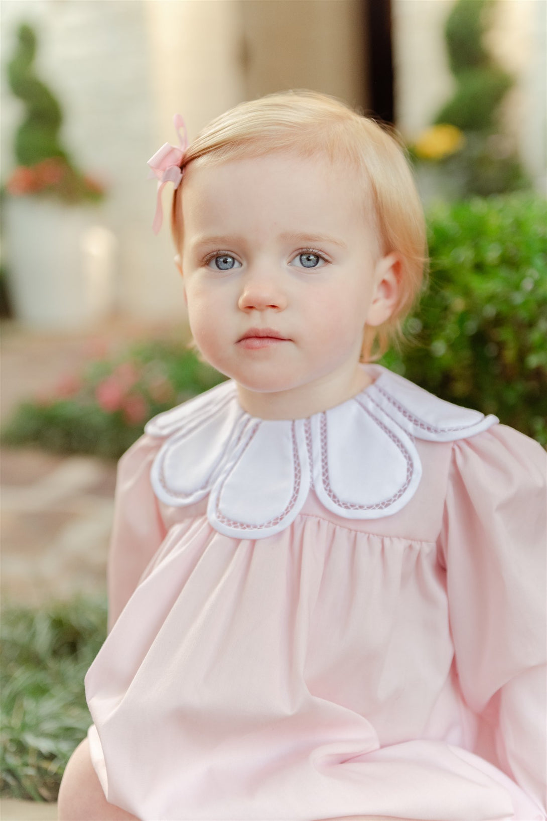 Frosted Pink Tulip Girl Bubble