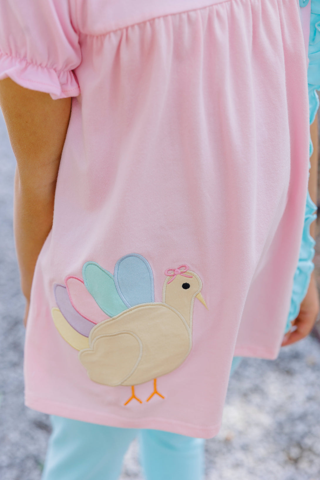 Turkey Ruffle Pant Set