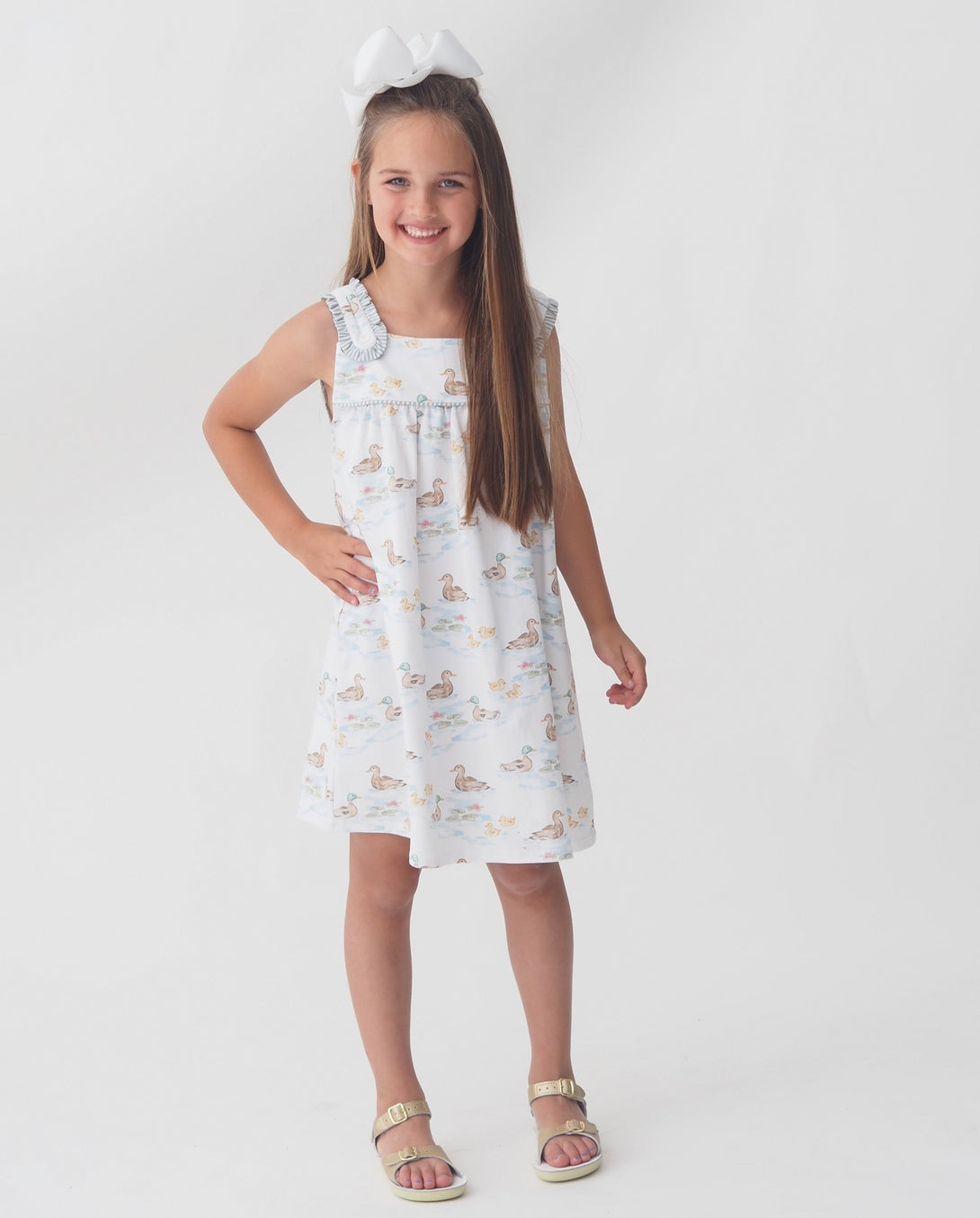 Darling Ducks Girls Dress