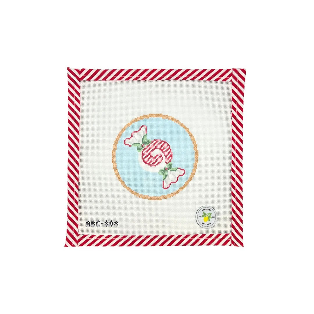 Peppermint Candy Needlepoint Canvas