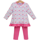 Welcome to the Jungle Ruffle Pants Set