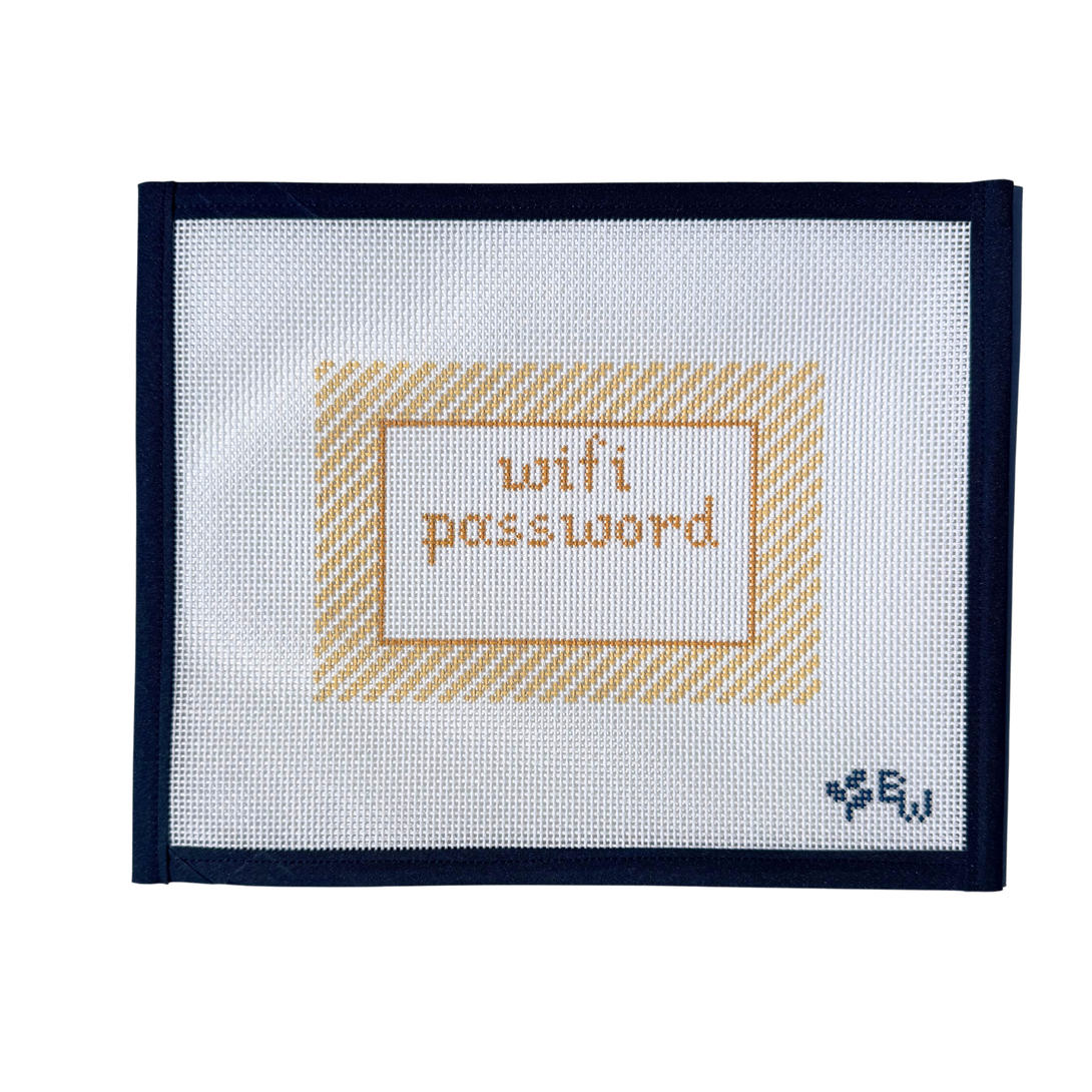 Wifi Sign - Gold Stripes