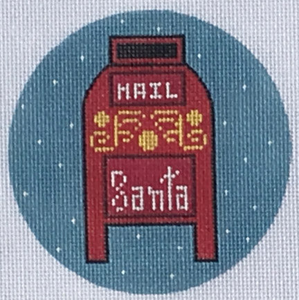Santa Mailbox Ornament by Zia