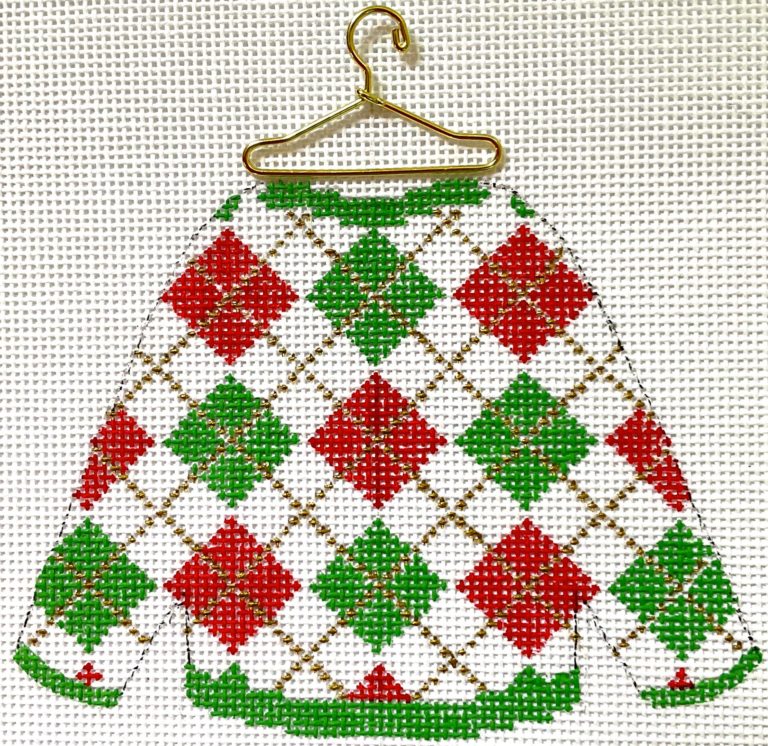 Sweater Argyle with Stitchguide HB180