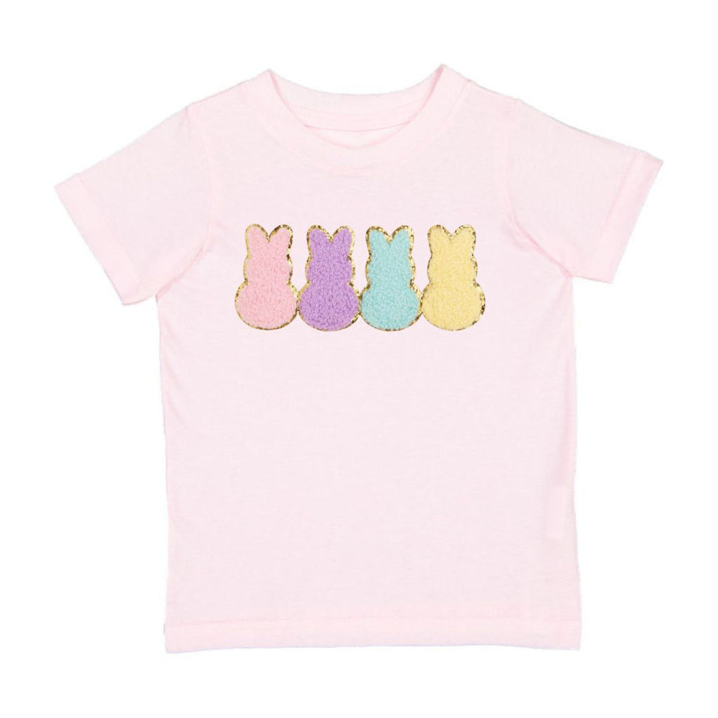 Easter Peeps Patch Short Sleeve T-Shirt