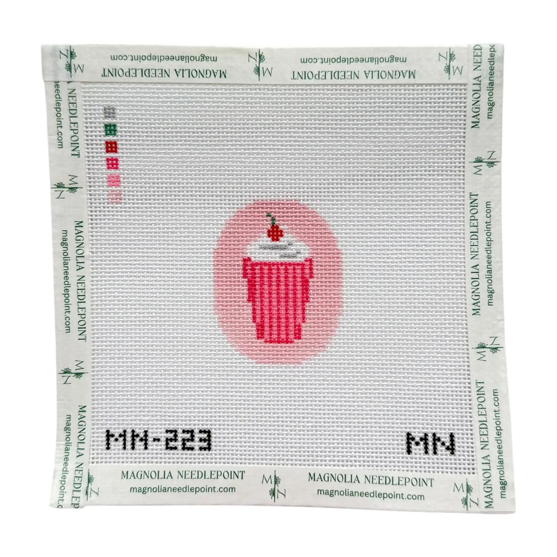 Strawberry Milkshake Mini Canvas