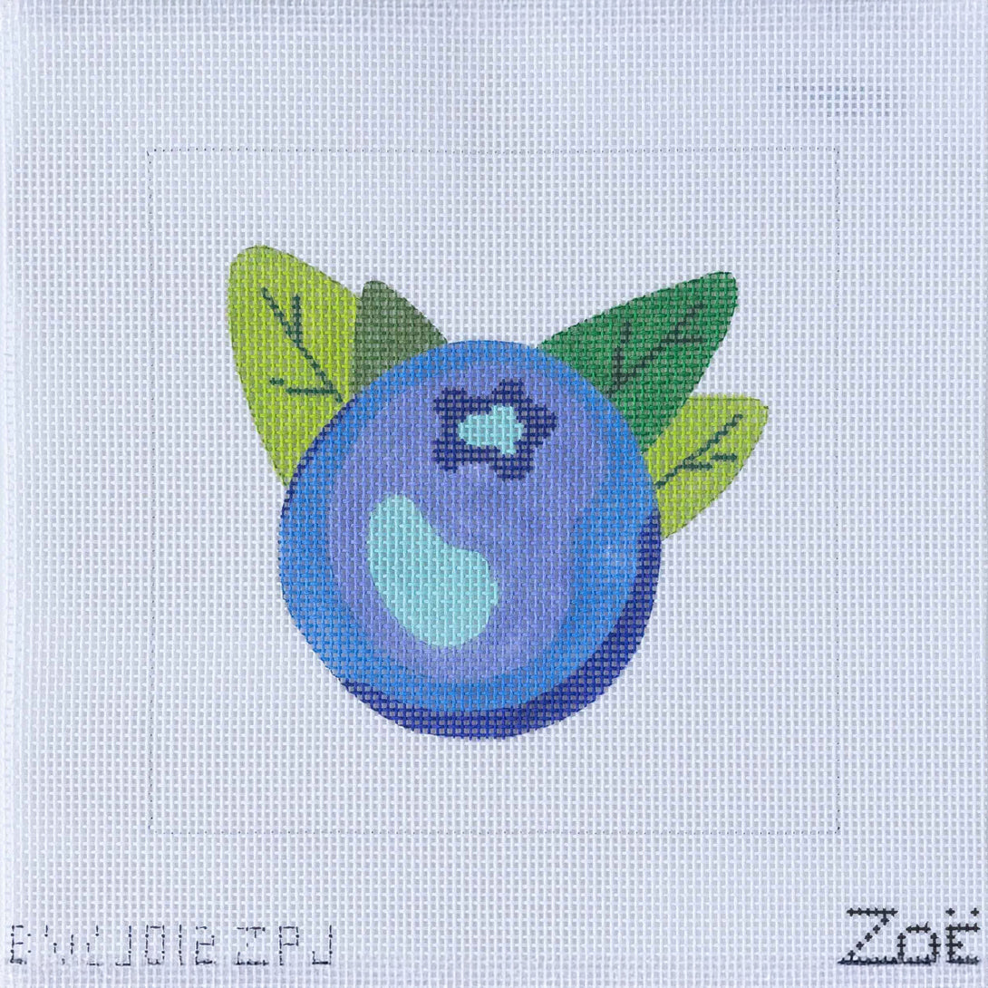 Carrie Out Needlepoint Kits - Single Blueberry