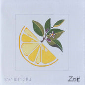 Carrie Out Needlepoint Kits - A Slice of Lemon