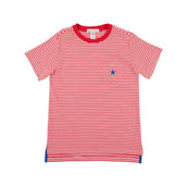 Carter Crewneck Richmond Red Stripe with Richmond Red & Rockefeller Royal Star