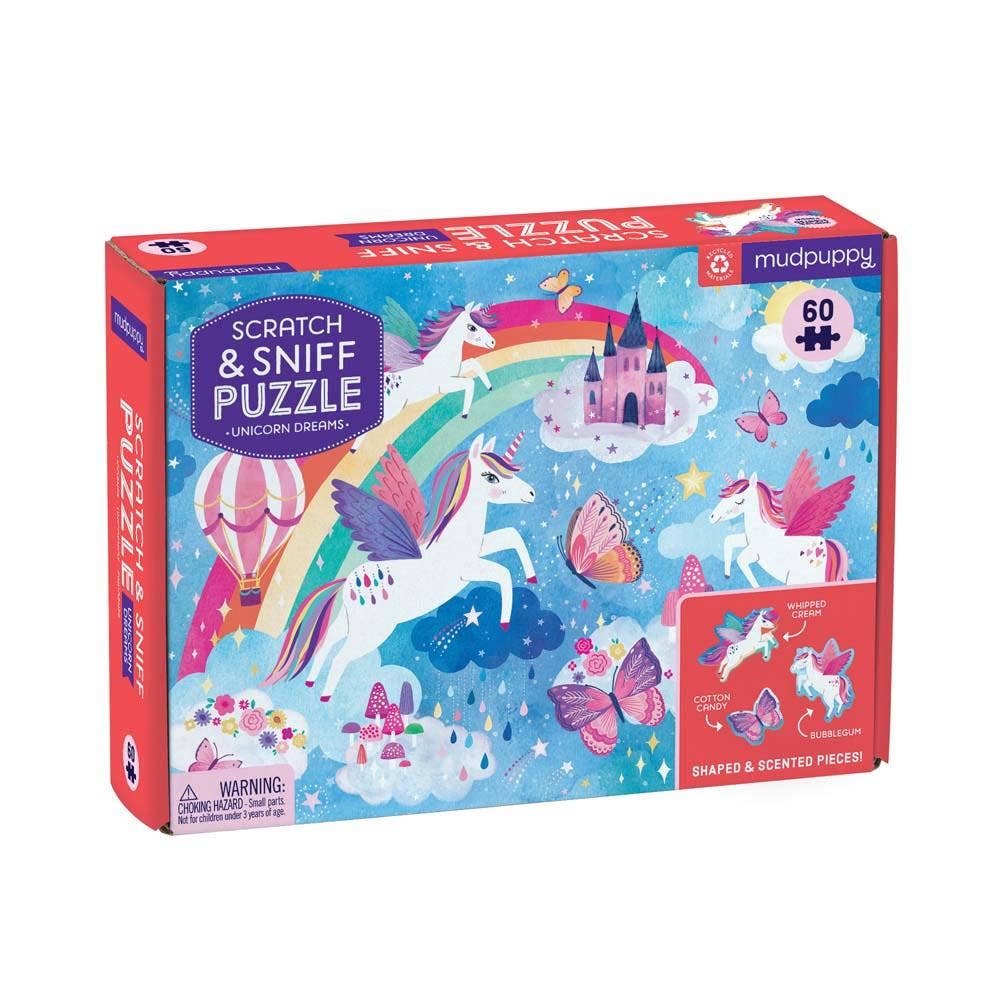 Unicorn Dreams Scratch and Sniff Puzzle