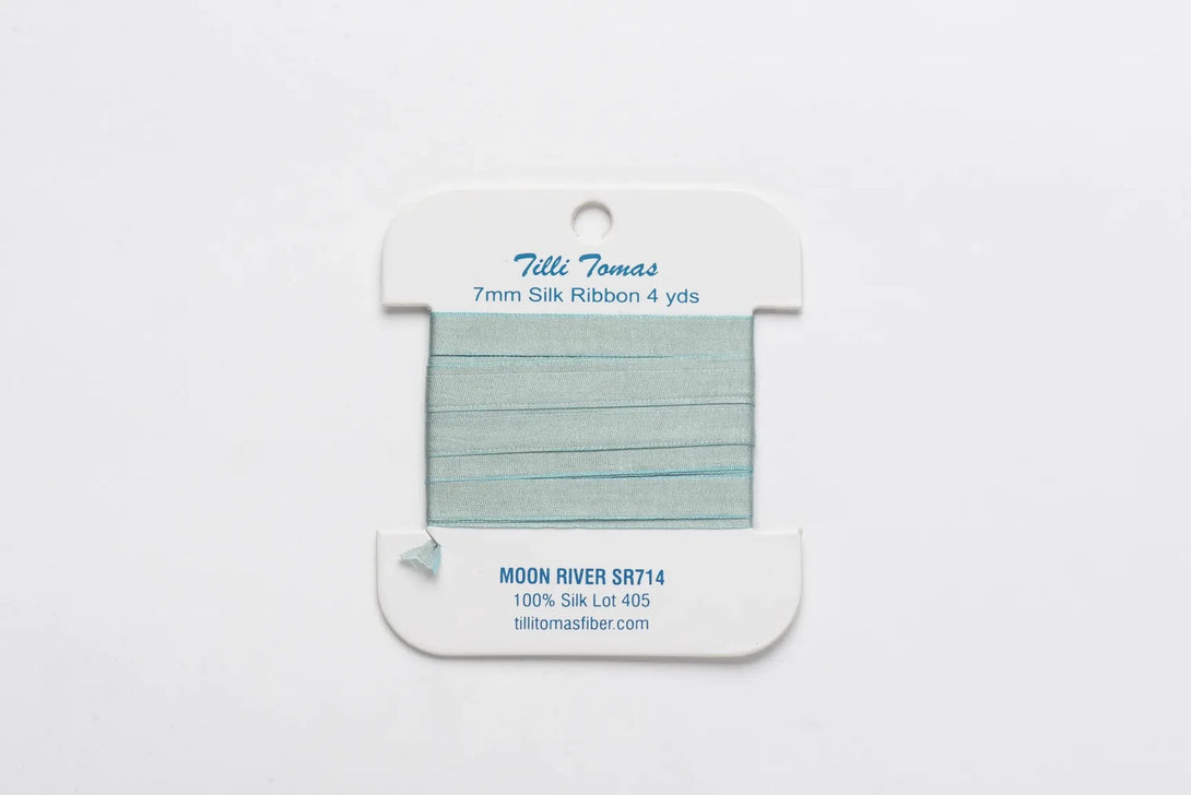 Silk Ribbon 7mm - SR714 Moon River