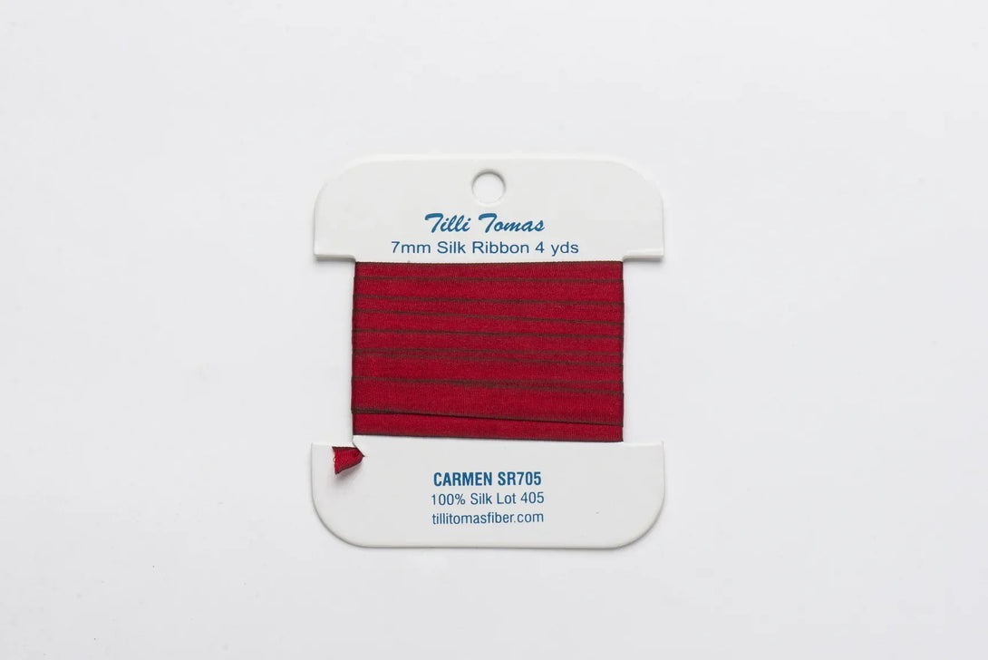 Silk Ribbon 7mm - SR705 Carmen