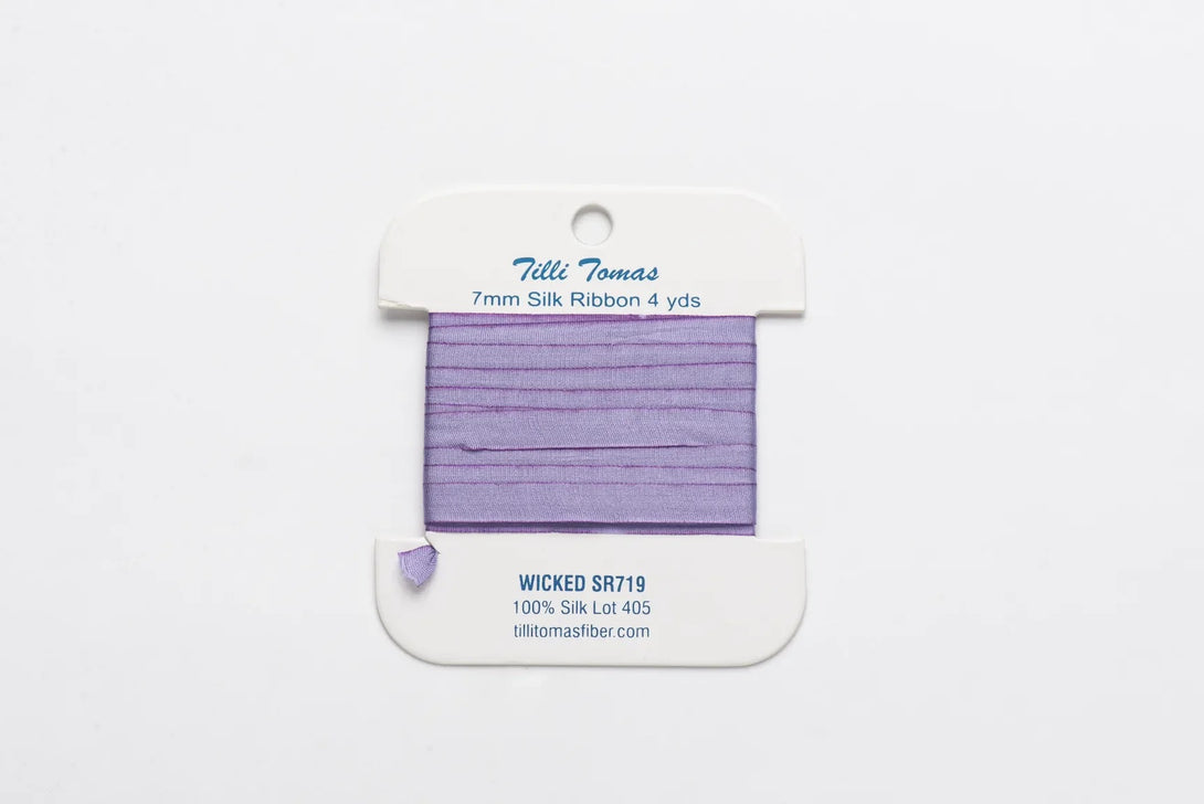 Silk Ribbon 7mm - SR719 Wicked
