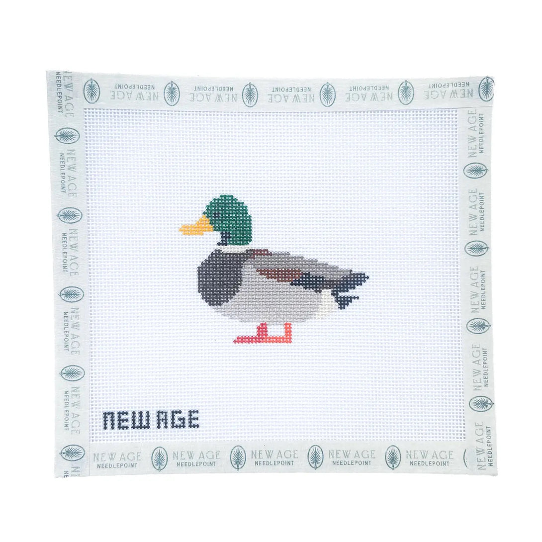 Mallard Duck Needlepoint Canvas