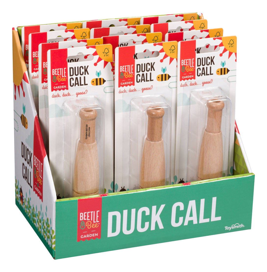 Beetle & Bee Duck Call - FSC Certified Wood - Outdoor Play