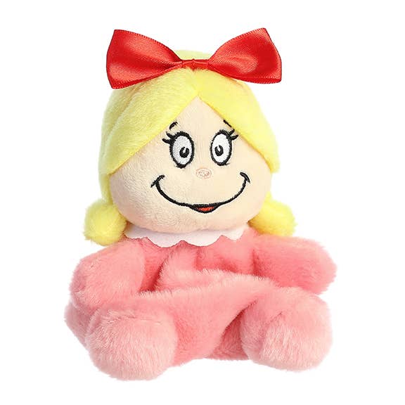 5" Plush Pal Cindy-Lou Who Grinch Palm Pals Stuffed Animal