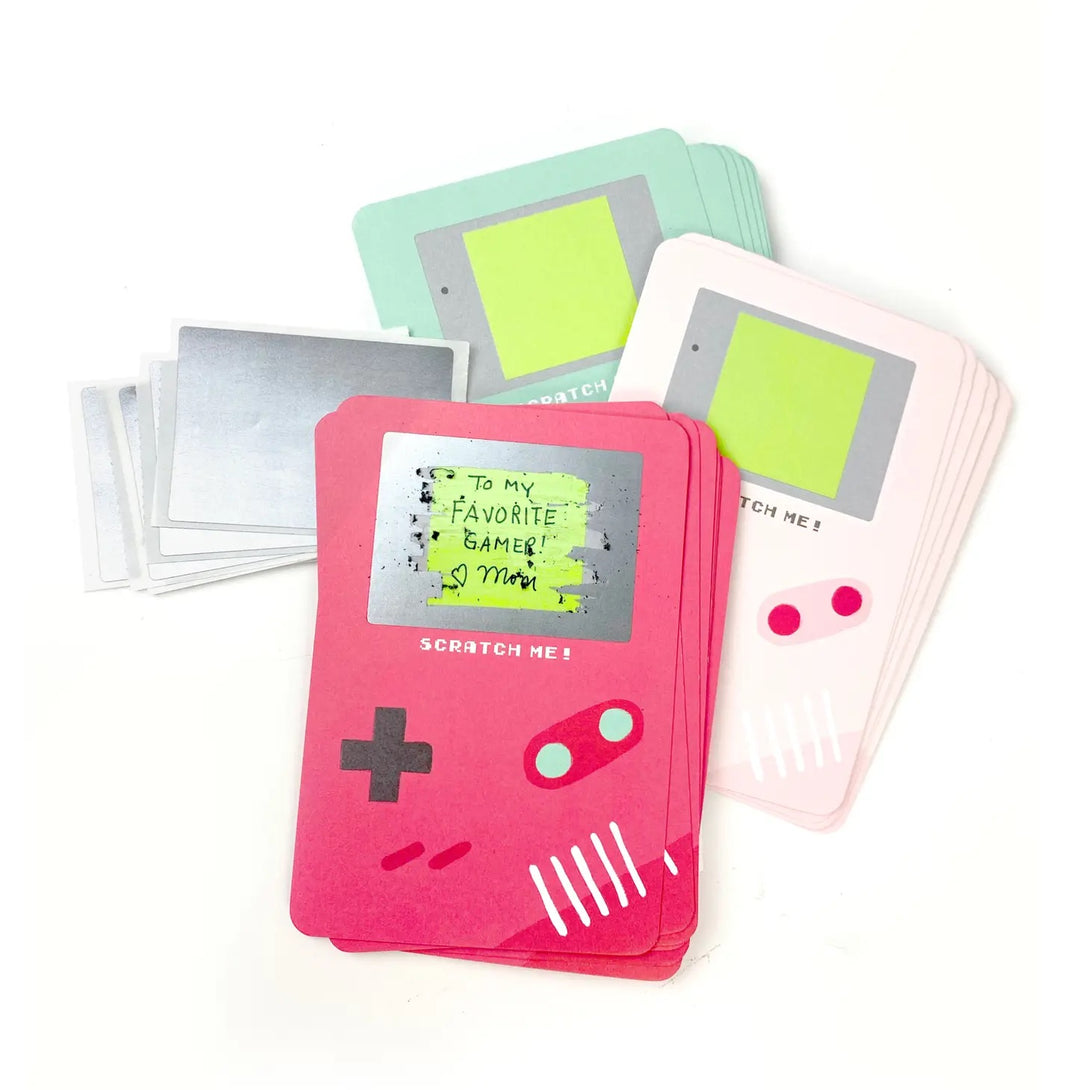 Box of Scratch-off Gamer Valentines