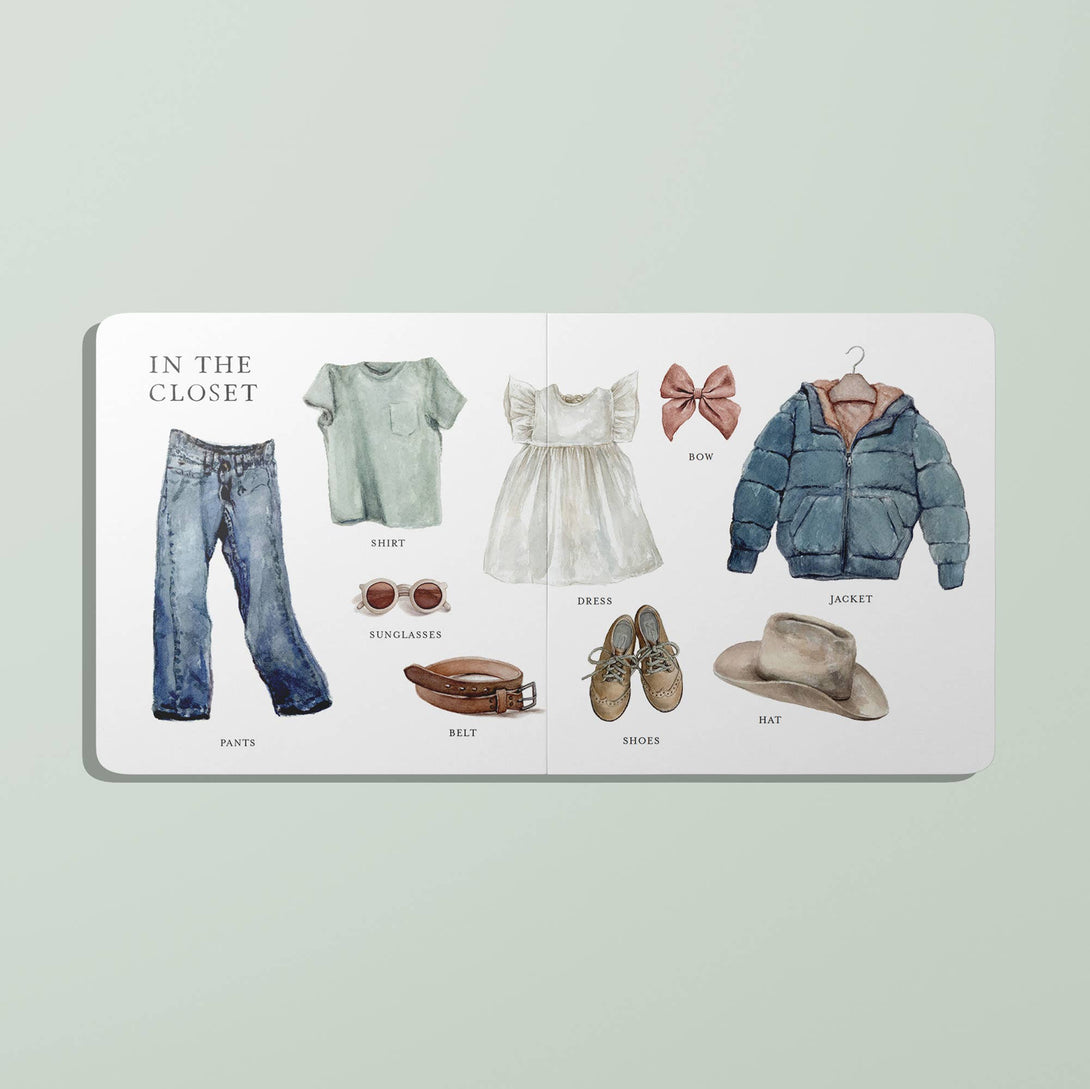 Our Big Book of Words (Baby Board Book)