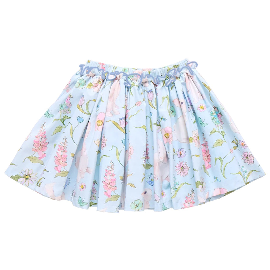 Girls Gianna Skirt - Botanical Bunnies