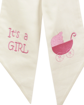 Wreath Sash | Its A Girl