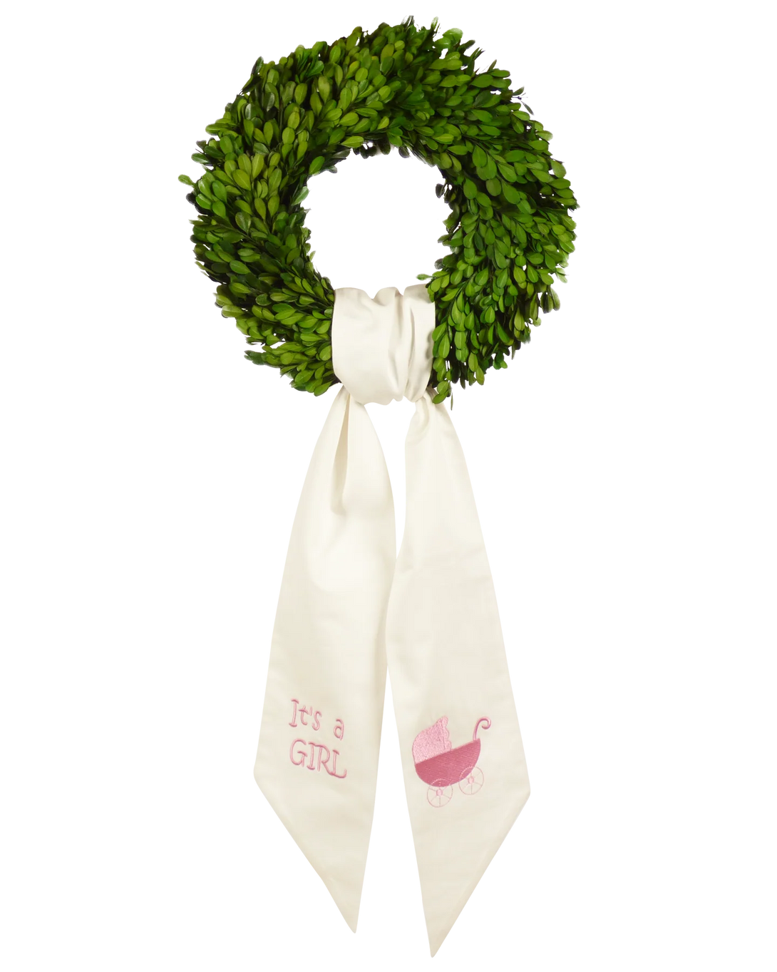 Wreath Sash | Its A Girl