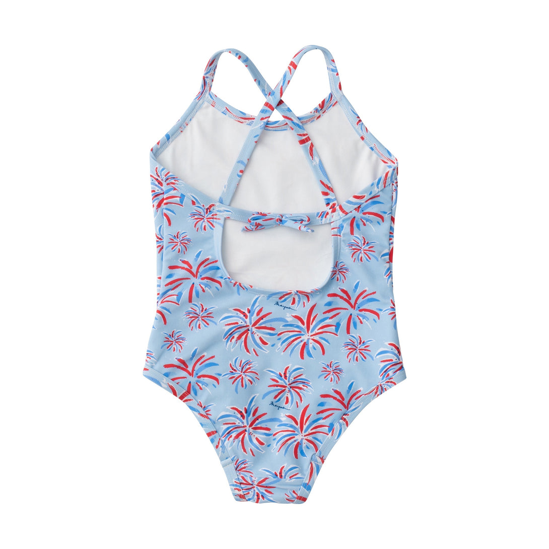 Girls' Spring Tides Swimsuit in Fireworks PRE-ORDER