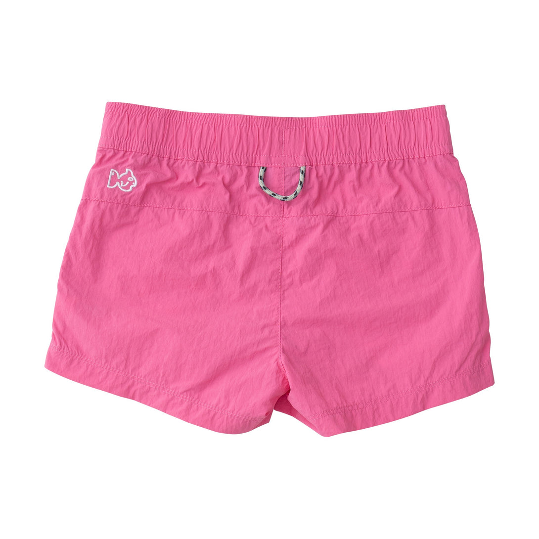 Girls' Harbor Hanging Short in Fuchsia Pink