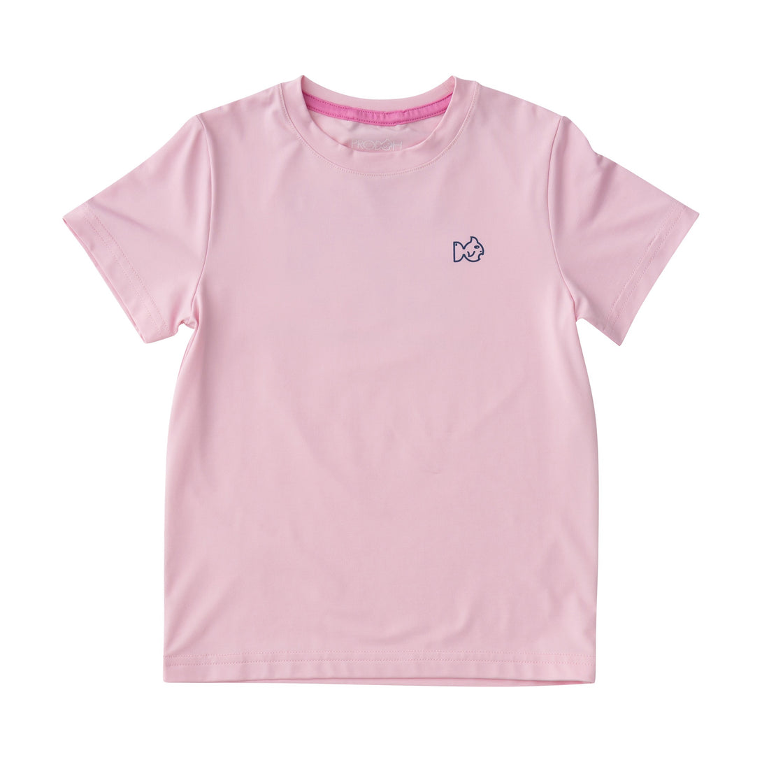 Girls' Pro Performance Fishing Tee in Pink Lady PRE-ORDER