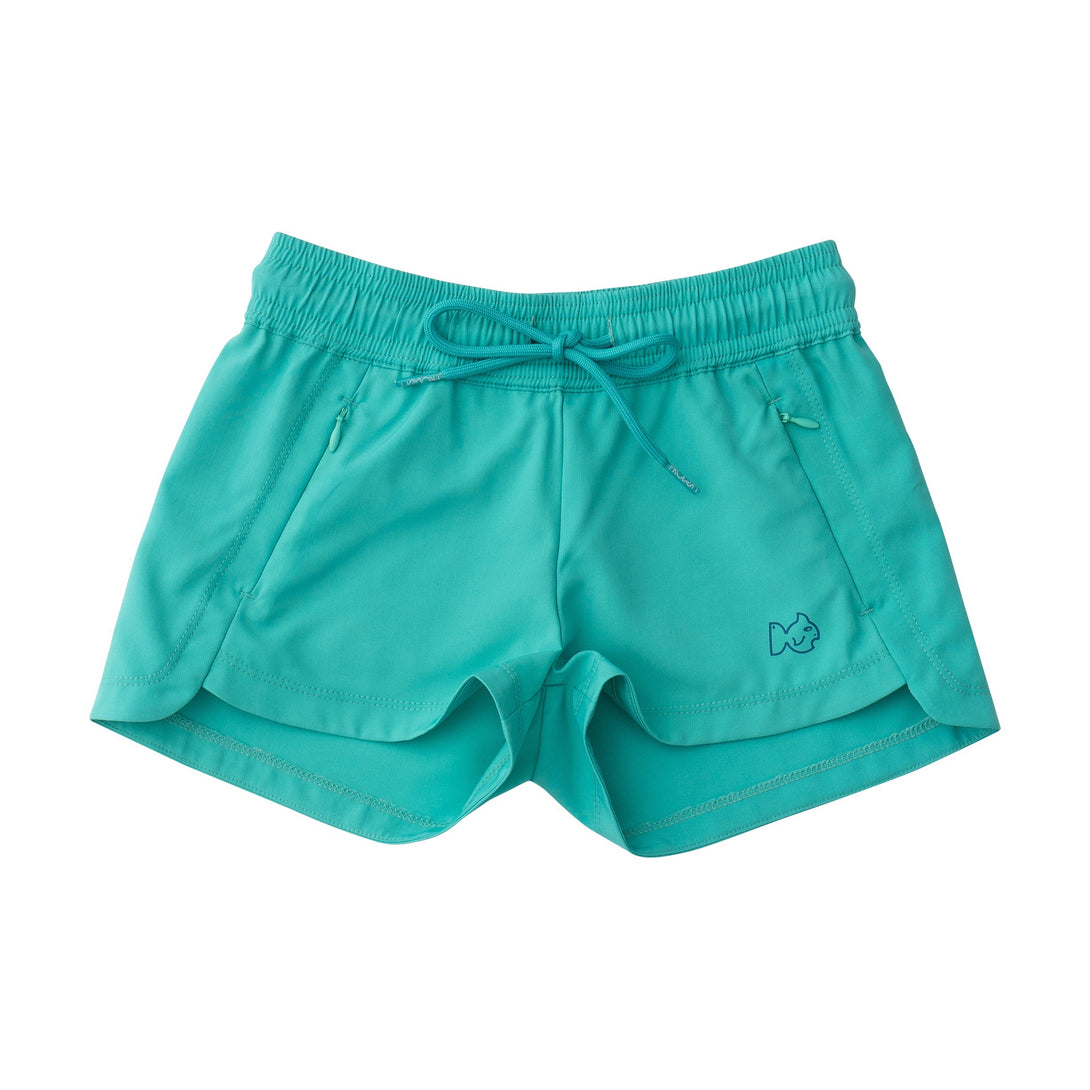 Girls' Beach Cruiser Short in Atlantis PRE-ORDER