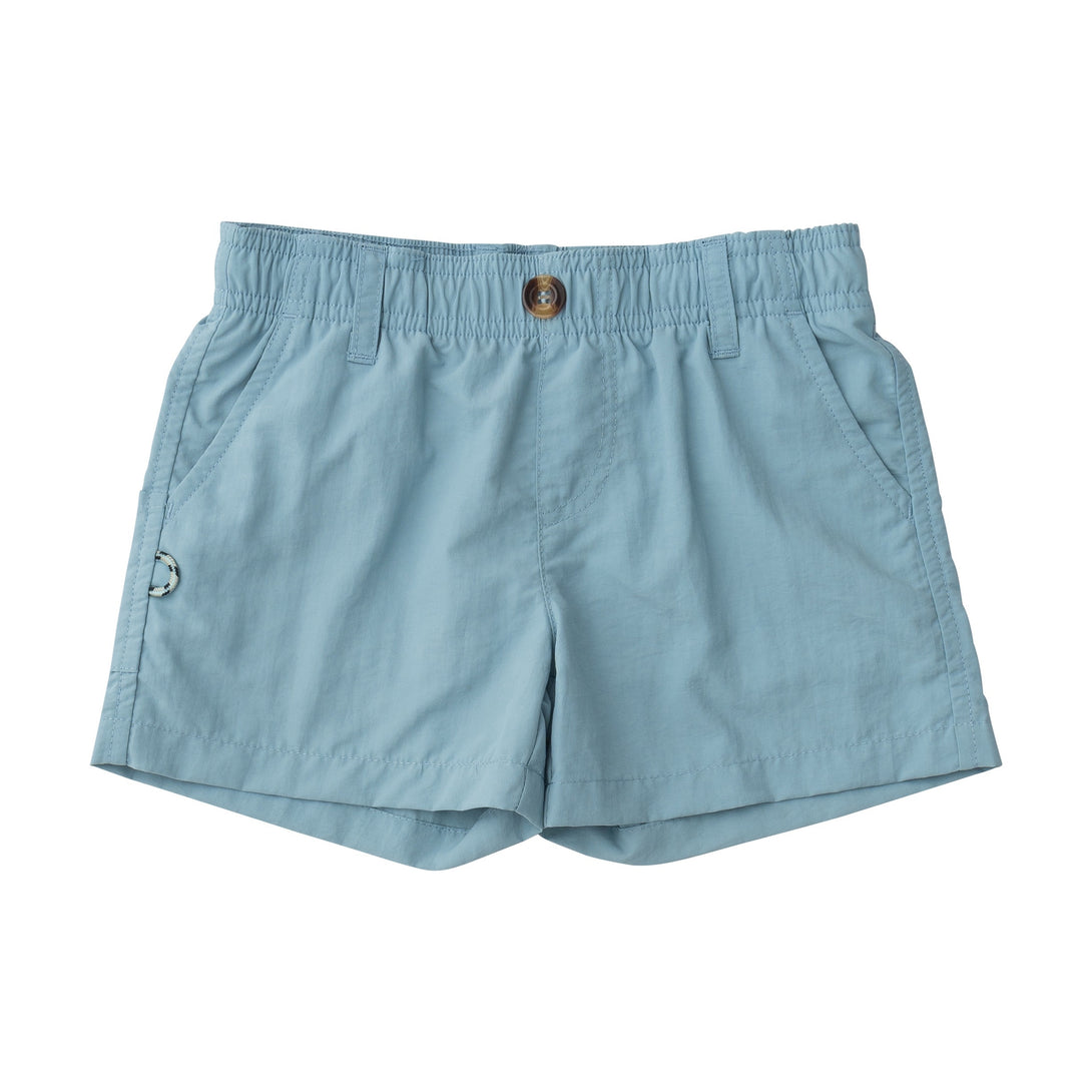 Boys' Outrigger Performance Short in Forget Me Not PRE-ORDER