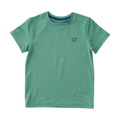 Kids' Pro Performance Fishing Tee in Green Spruce PRE-ORDER