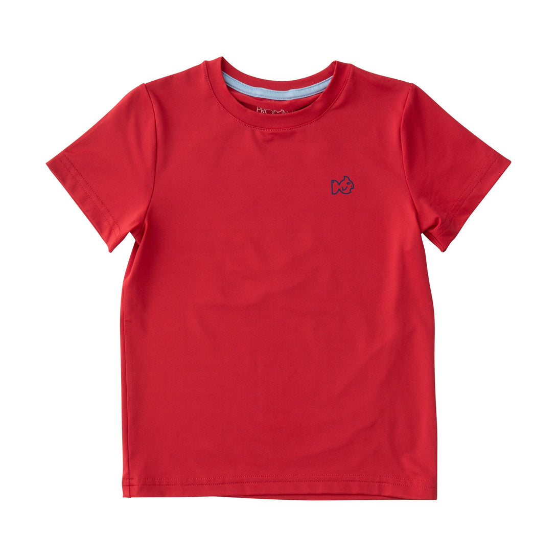 Kids' Pro Performance Fishing Tee in Watermelon