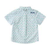 Boys' Short Sleeve Fishing Shirt in Palm