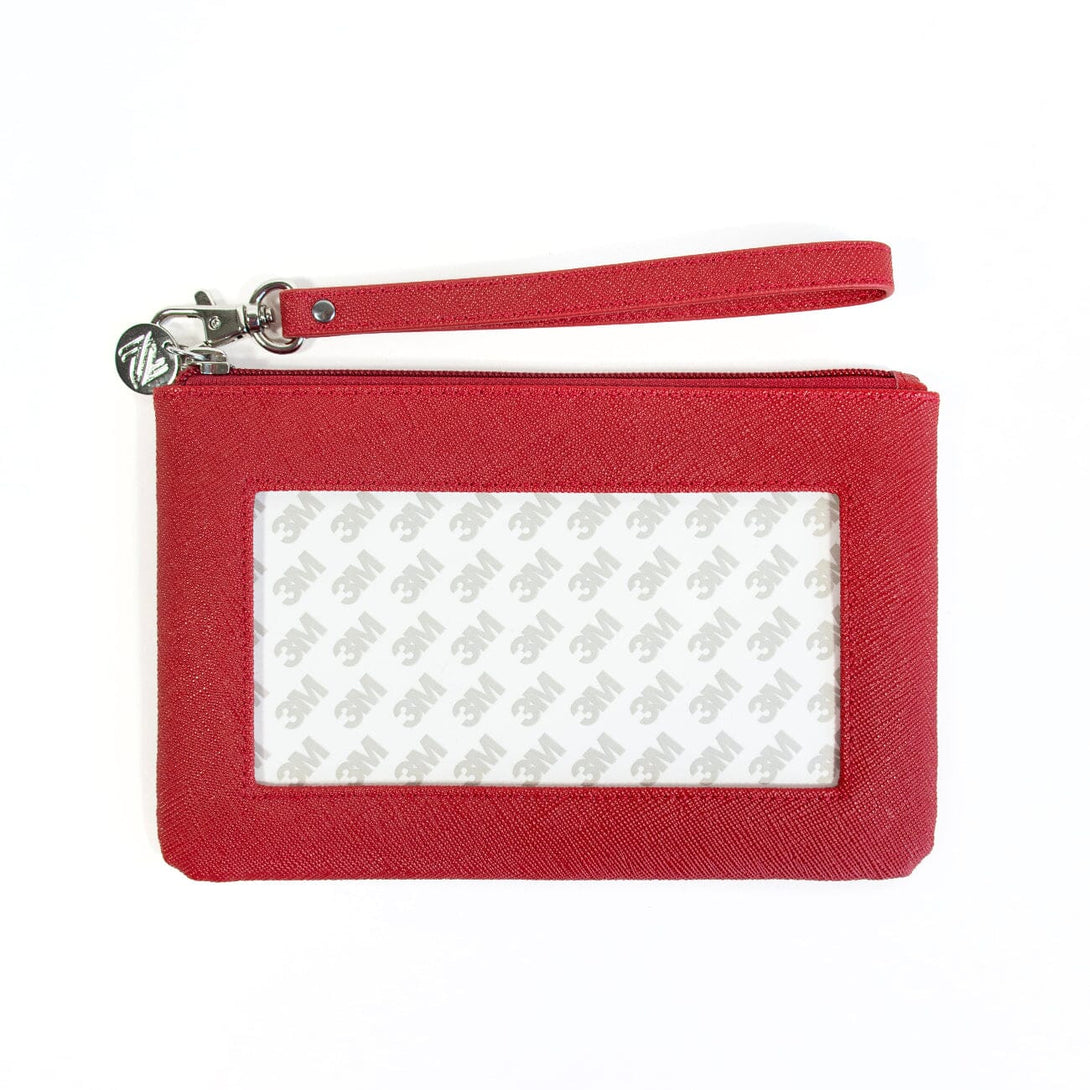 Leather Pouch - Red