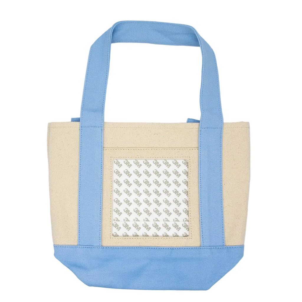Canvas Tote Bag Mini Light Blue