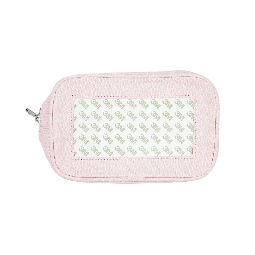 Cosmetic Bag Light Pink Canvas