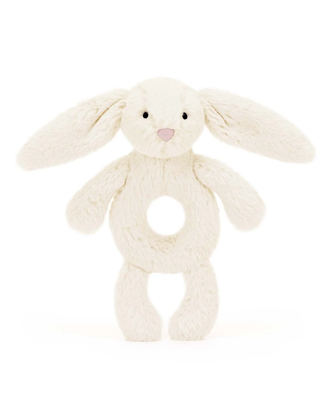 Bashful Cream Bunny Ring Rattle