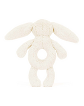 Bashful Cream Bunny Ring Rattle