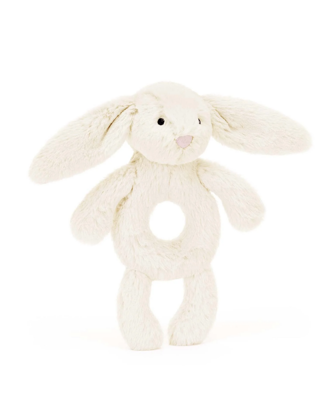Bashful Cream Bunny Ring Rattle
