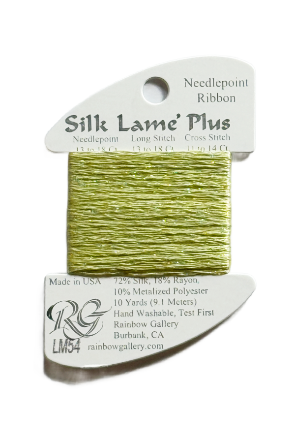 Silk Lame' Plus LM54 Lite Avocado