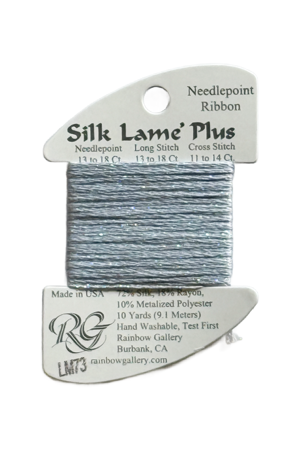 Silk Lame' Plus LM73 Pale Lavender Blue