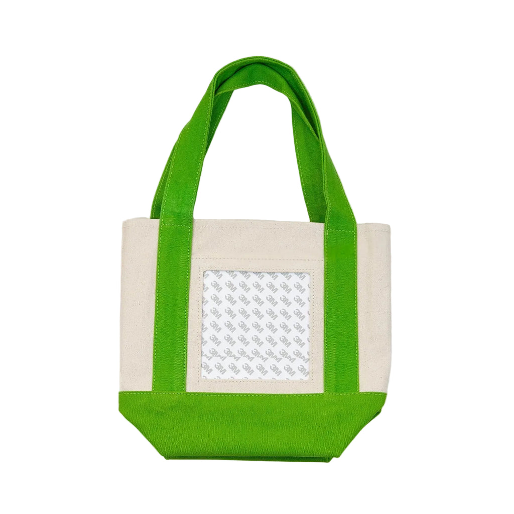 Canvas Tote Bag Mini Lime