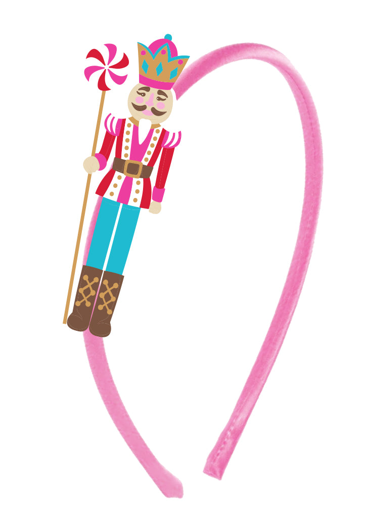 Nutcracker Rhinestone Patch Headband PRE-ORDER
