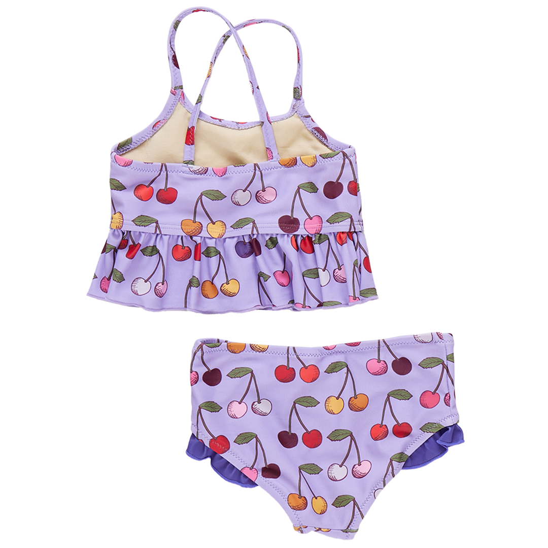 Girls Joy Tankini - Lavender Cherry