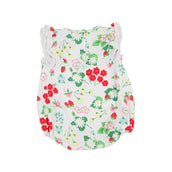 Ruehling Ruffle Bubble Berry Sweet w/Worth Ave. White