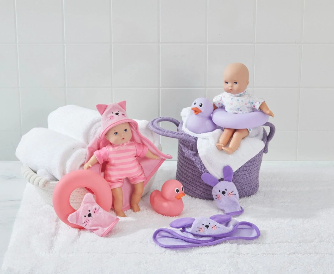 Splash and Play Cuties 8" Doll Lavender